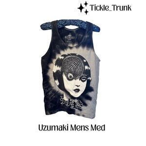 Uzumaki Men's Tie Dye Tank Top